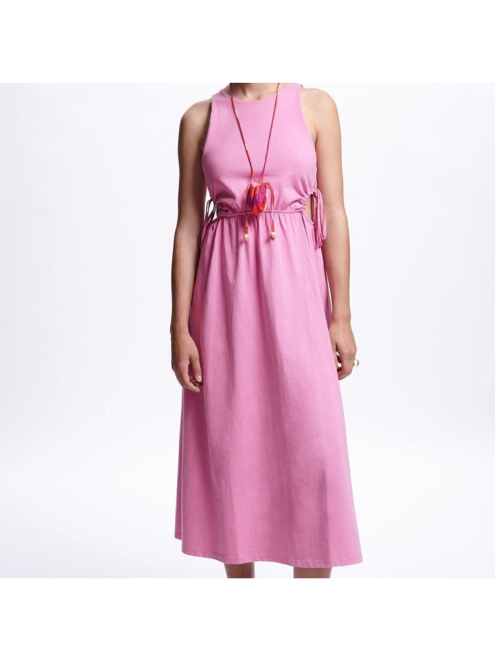 Zara Cut Out Side Dress Size Small